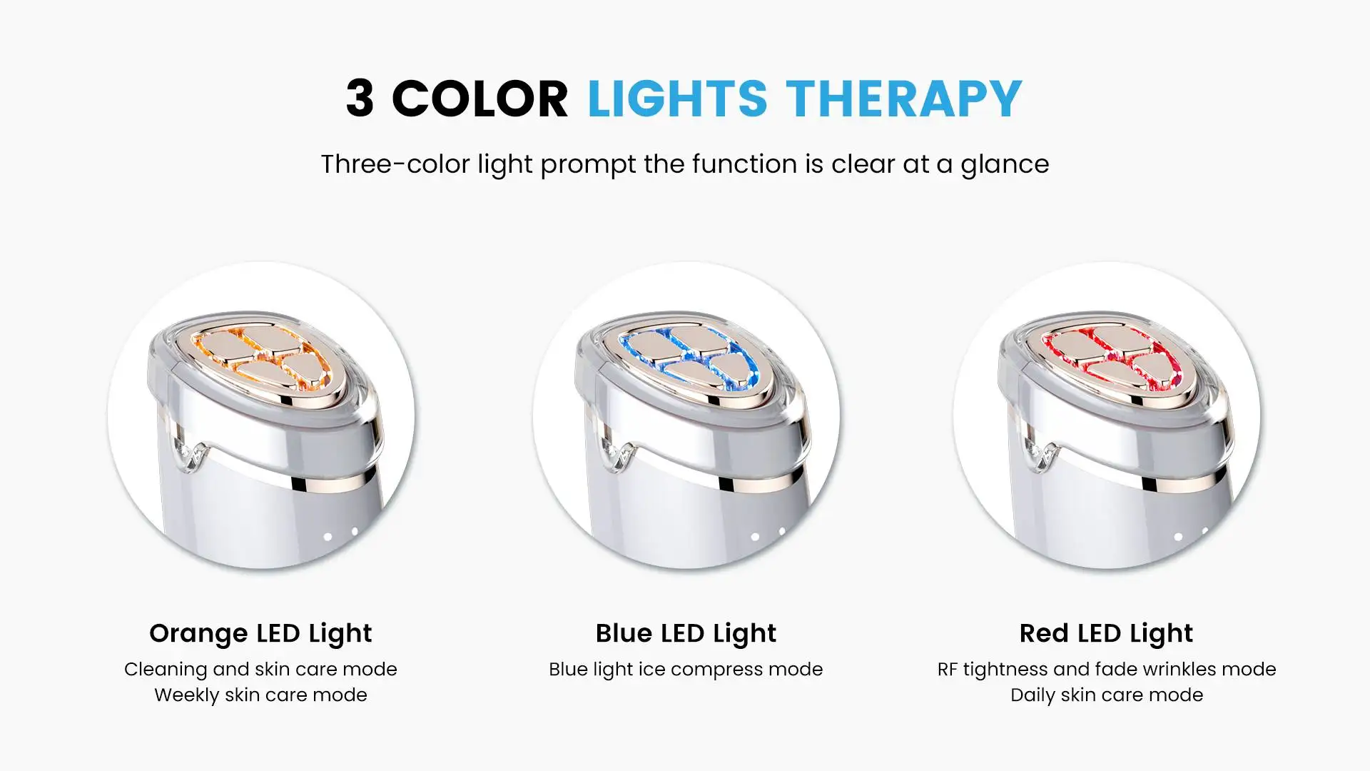 Three-Color light therapy