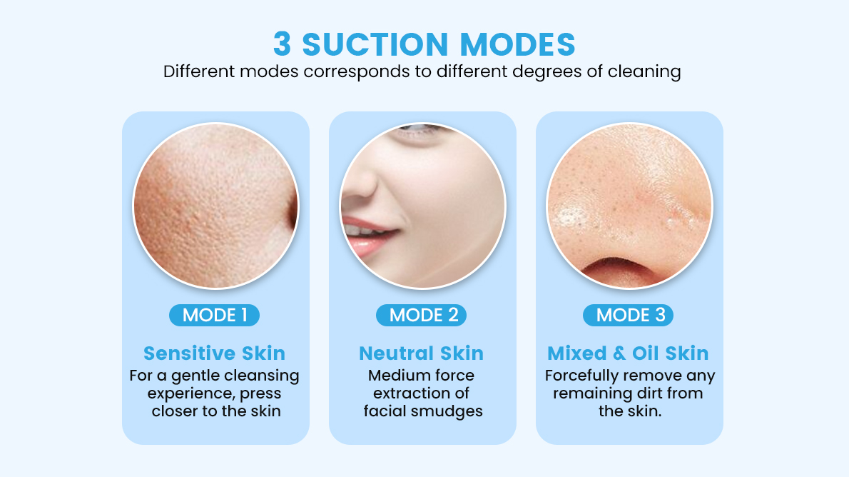 beauty device deep cleansing vacuum blackhead remover