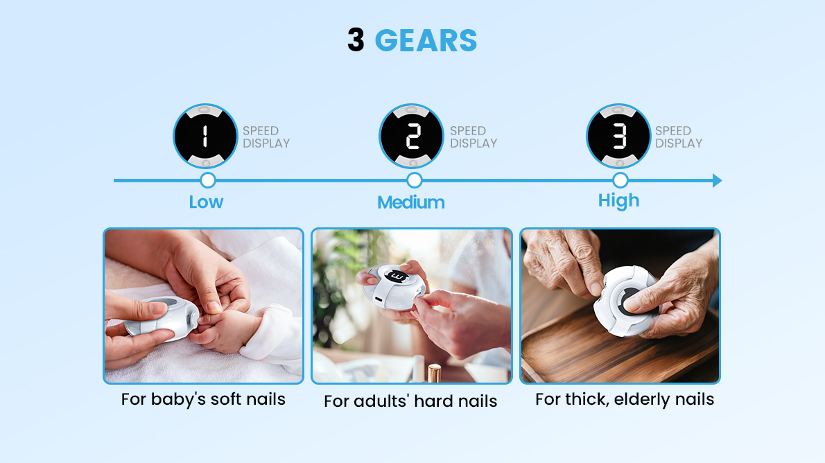 toenail electric nail clipper