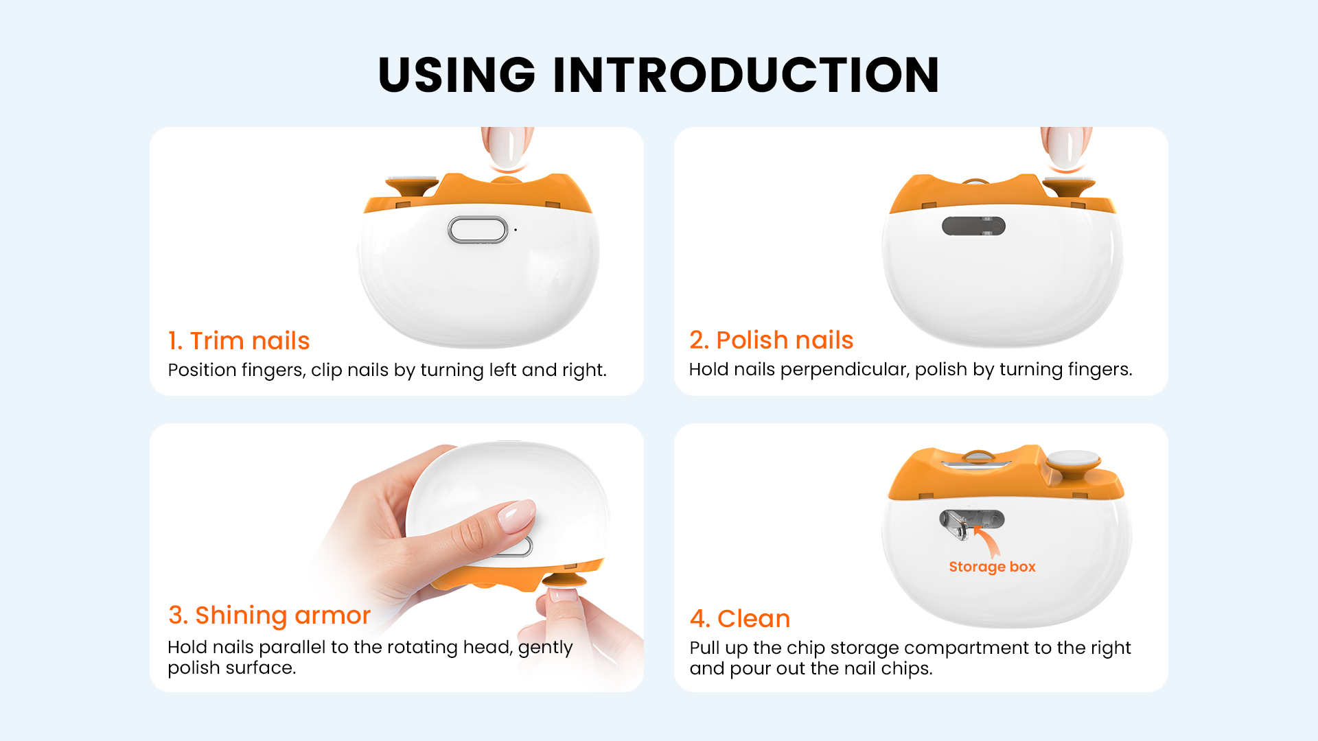 electric nail clipper