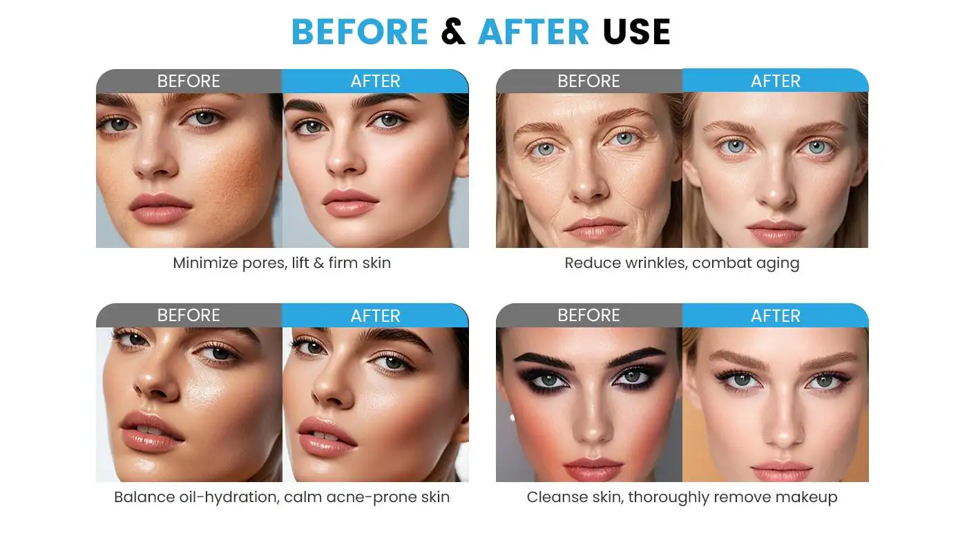 Before and after use