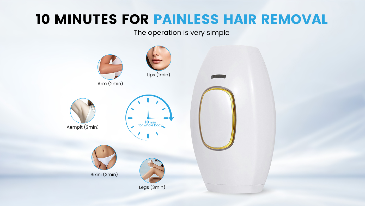 À quelle vitesse fonctionne la coiffure IPL