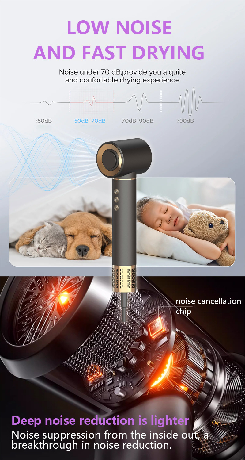 low noise hair multi styler