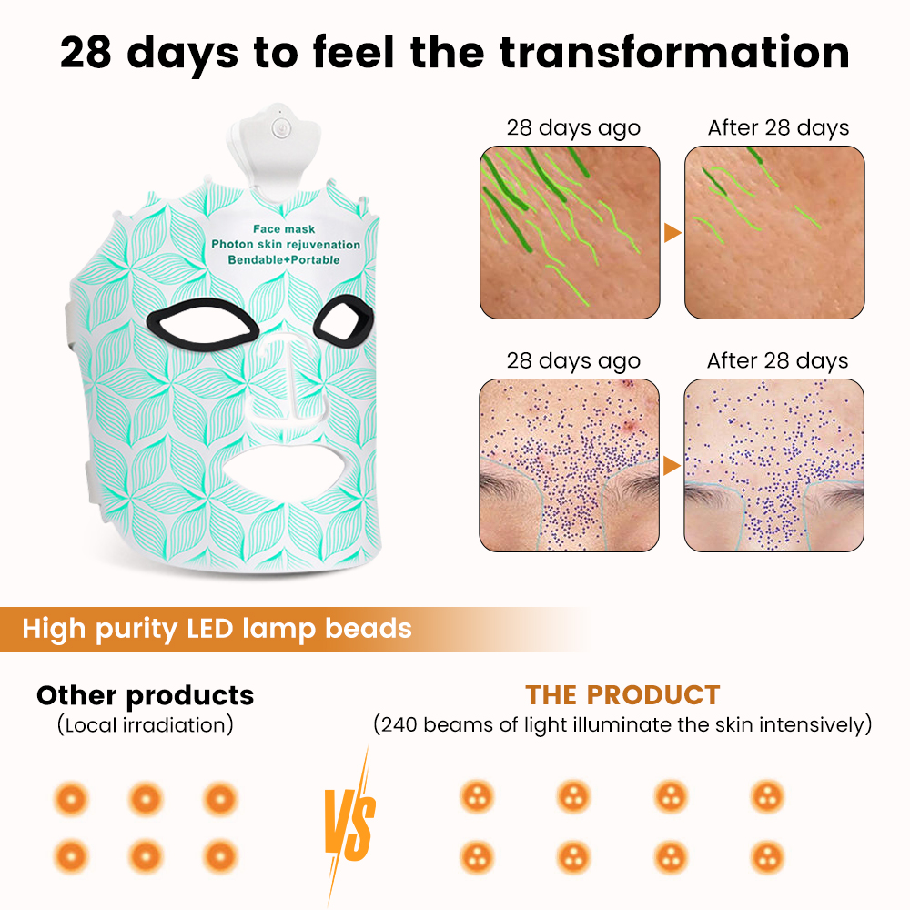 best led light mask