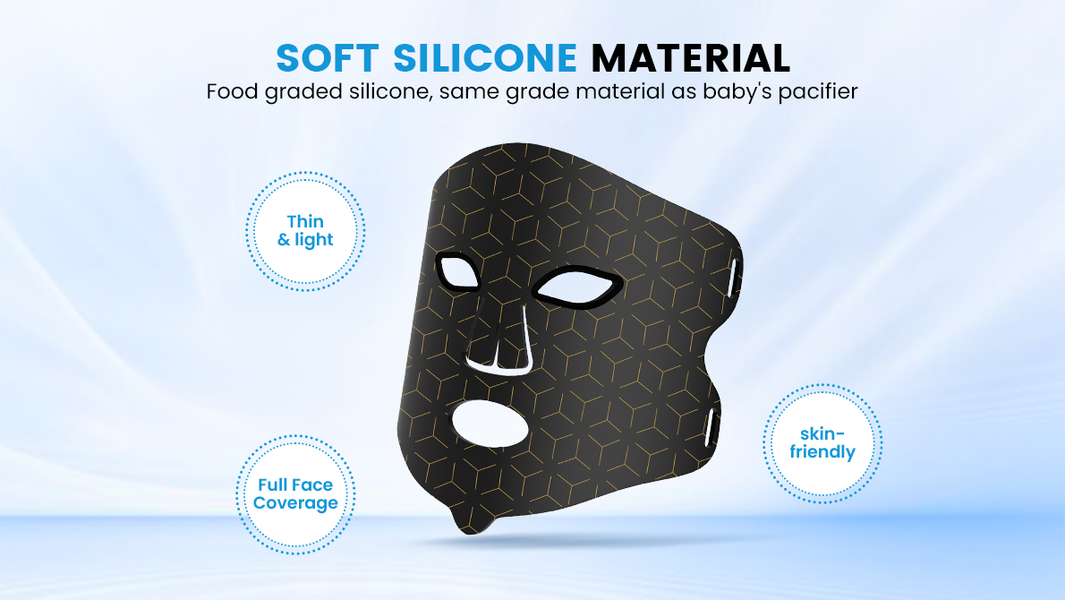 Wochuan led light beauty mask