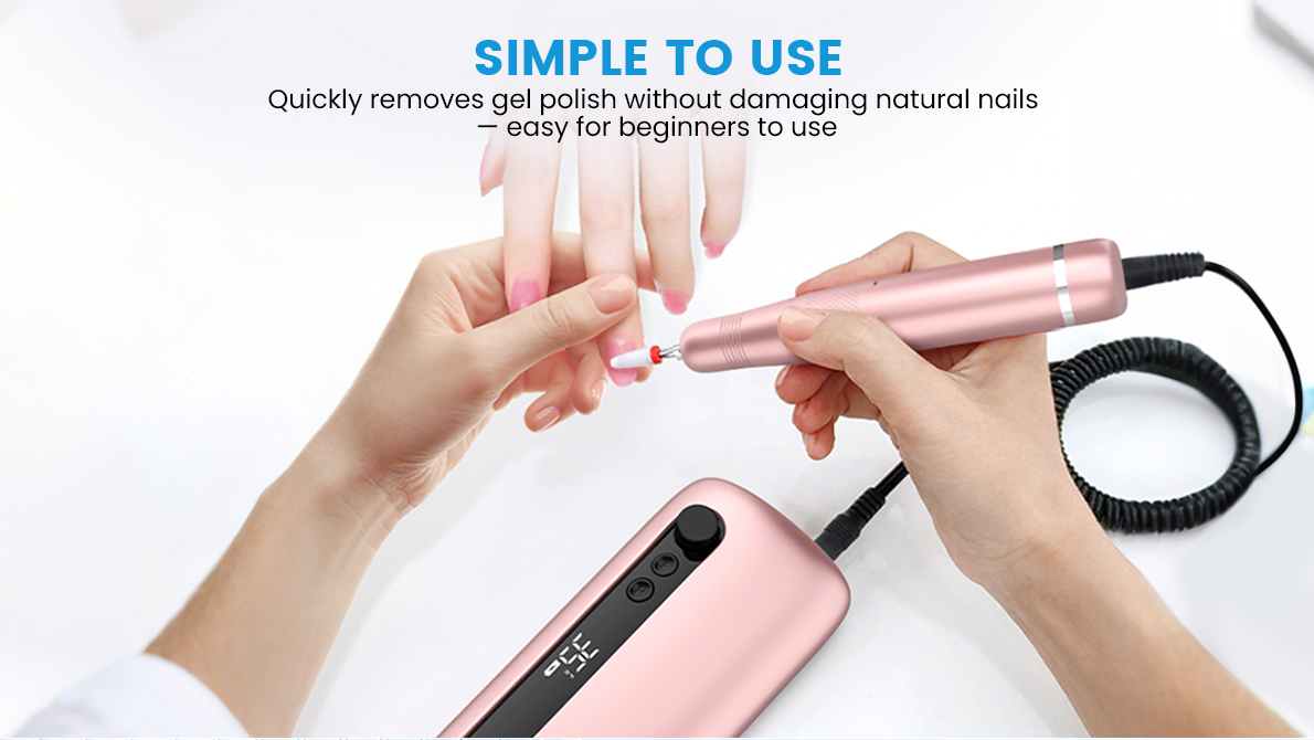 nail drill for removing gel polish