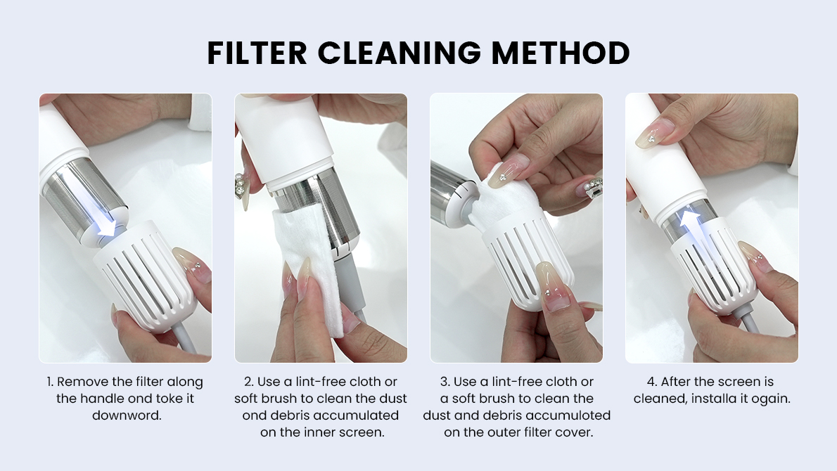 how to clean hair dryer