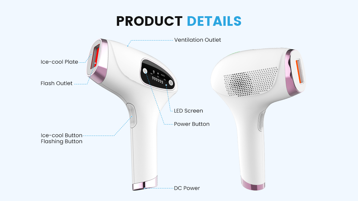 Wochuan IPL ice cooling hair removal