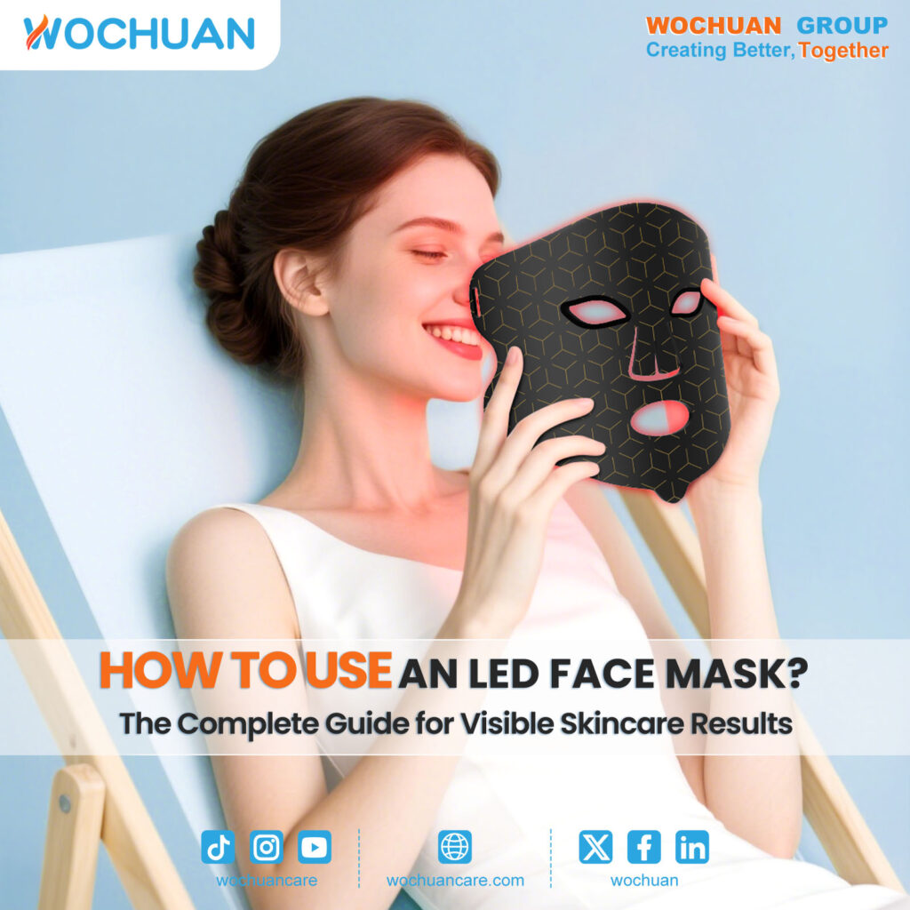 HOW TO USEAN LED FACE MASK?