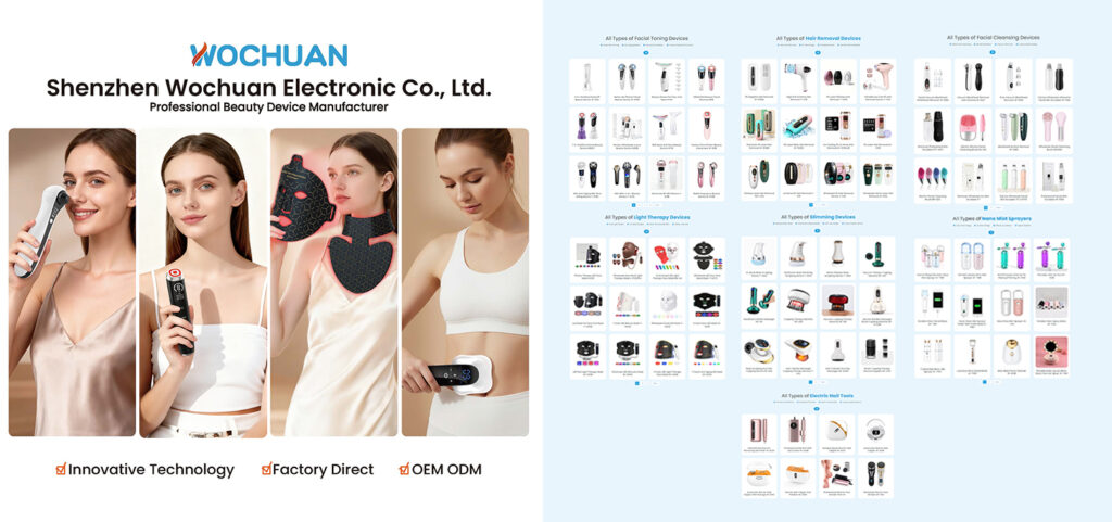 美容仪-2025.9.26Professional Beauty Device Catalog from Shenzhen Wochuan_页面_01