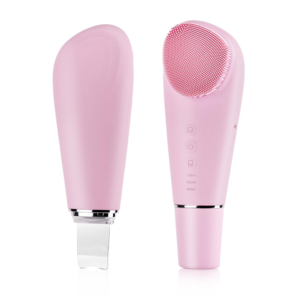 2 in 1 facial cleansing brush