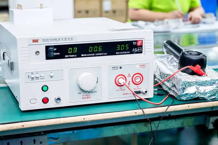 Pressure Resistance Test