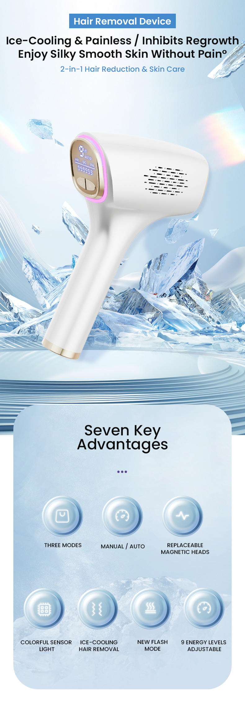 Wholesale ipl laser hair removal device