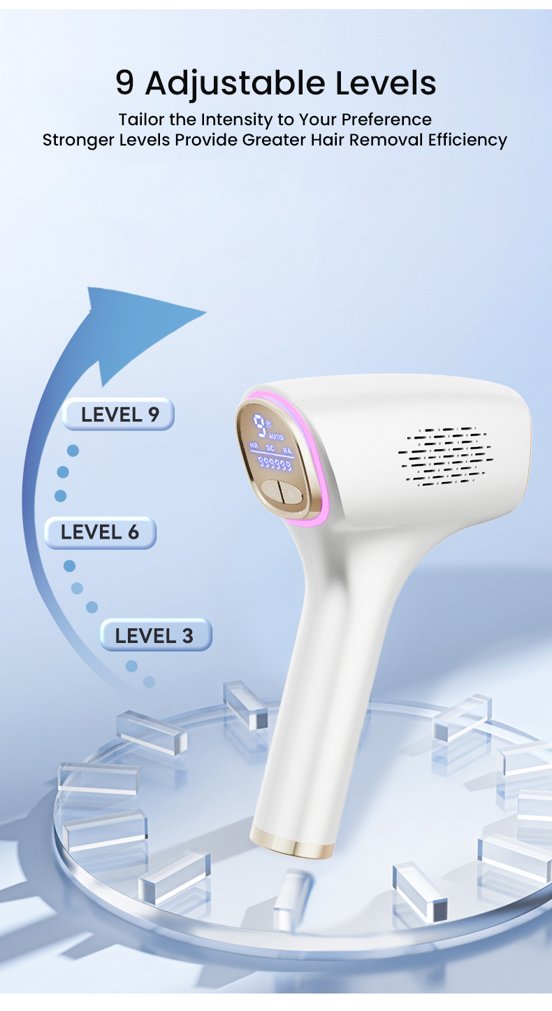 9 Adjustable Energy Levels