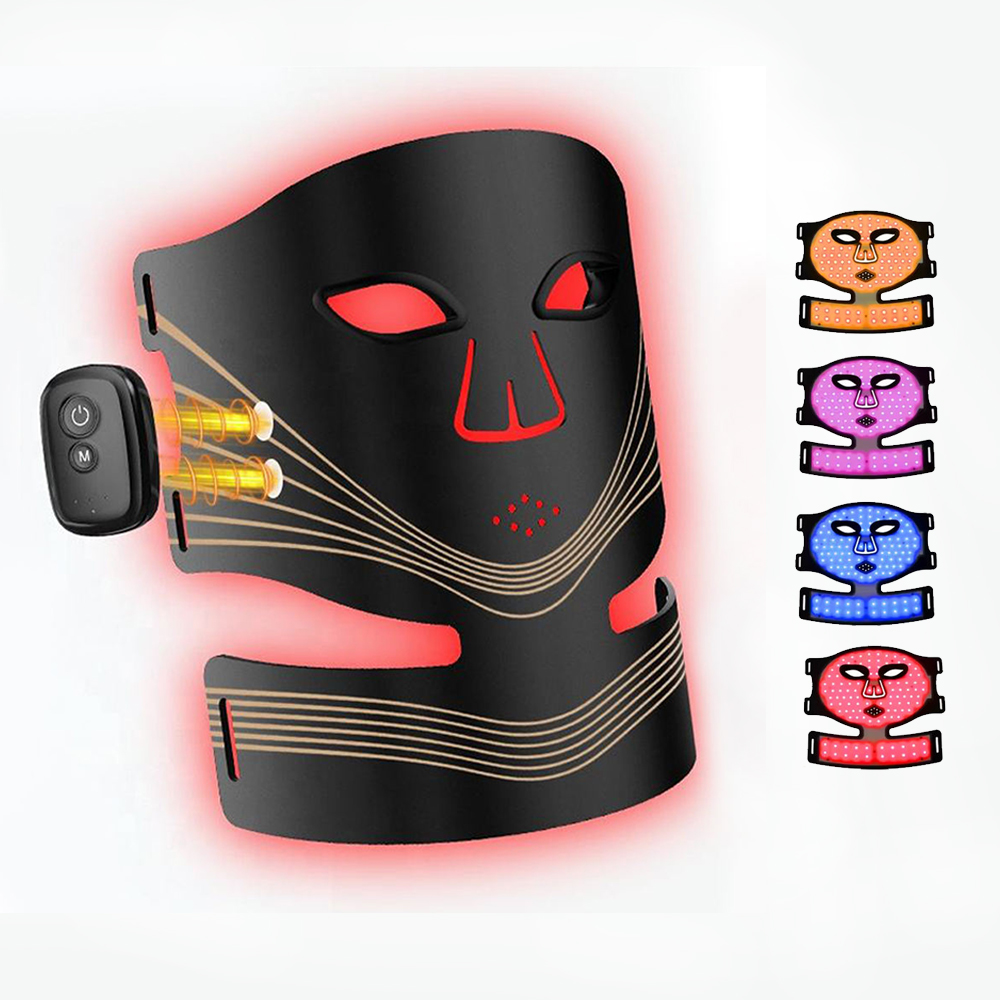 LED Mask with Wider Light Exposure for fewer treatment passes