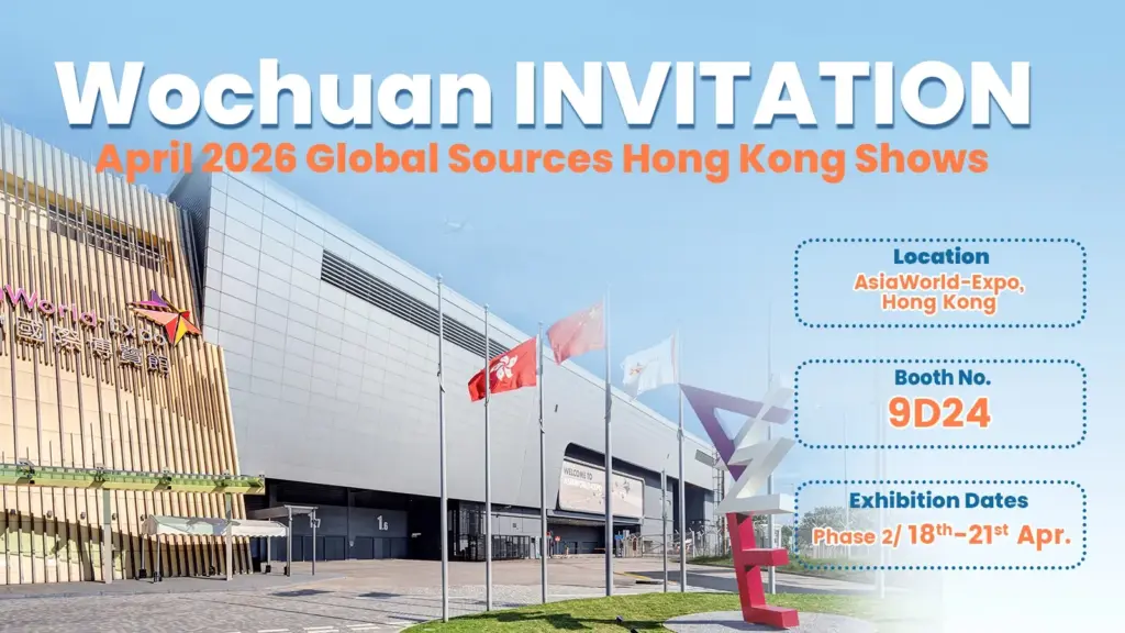 Wochuan at Hong Kong Global Sources Expo - Invitation