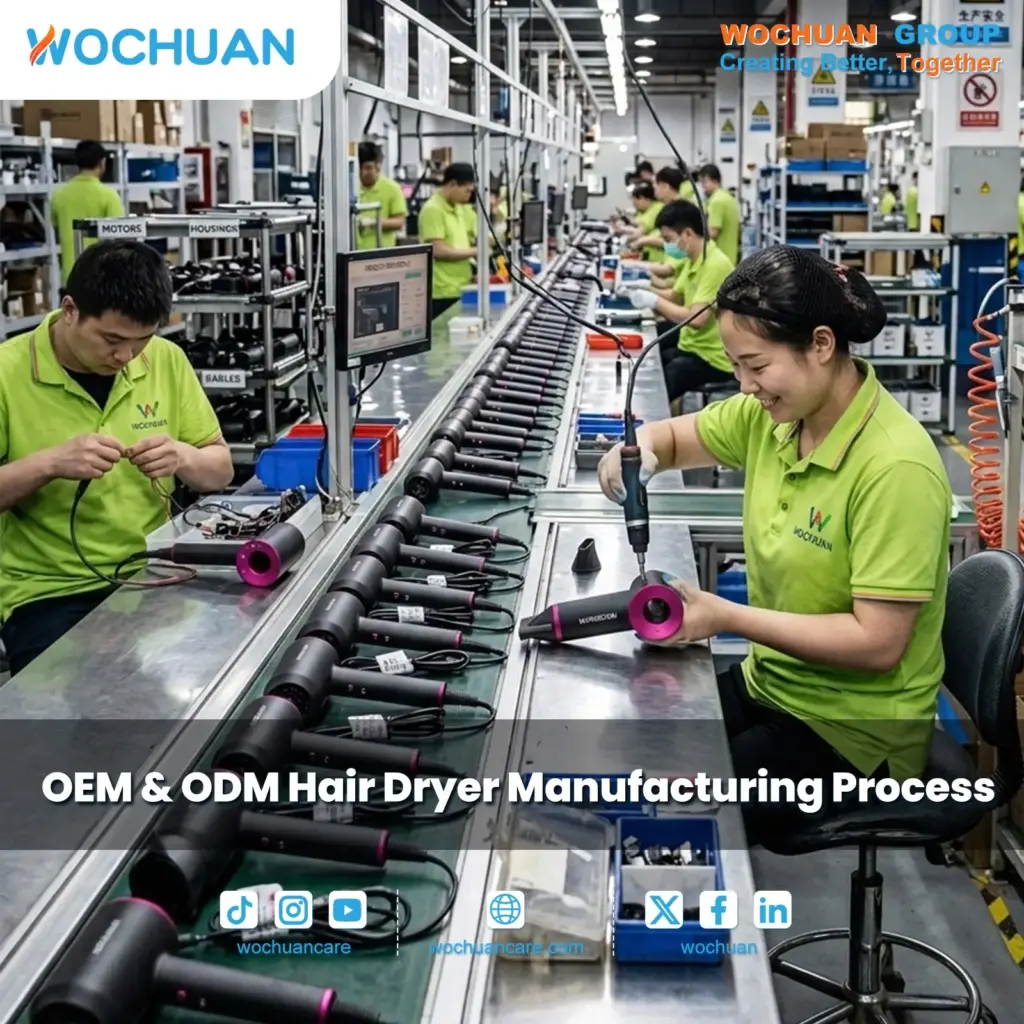 OEM_&_ODM_Hair_Dryer_Manufacturing_Process